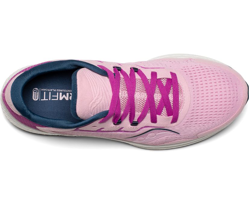 Saucony Freedom 4 Women's Running Shoes Pink / Purple | Canada 132WNBY